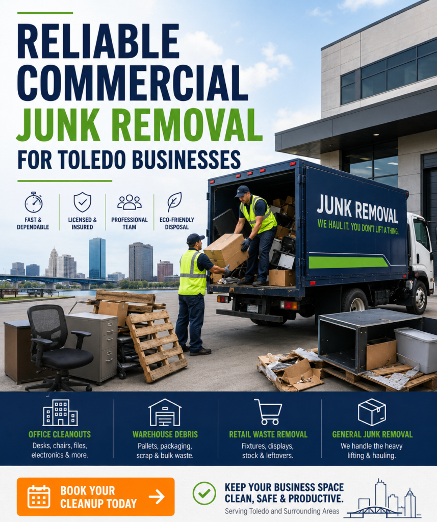 Reliable Commercial Junk Removal for Toledo Businesses