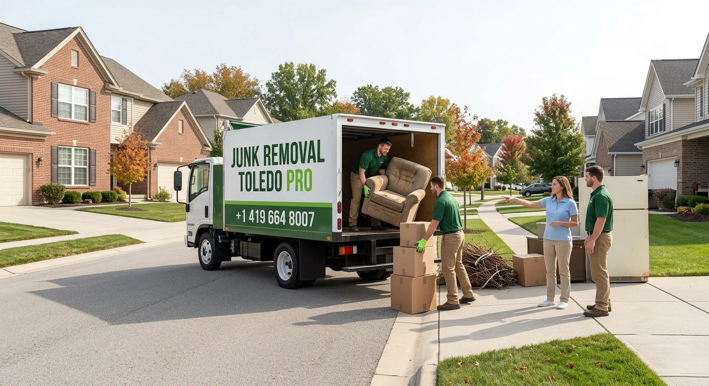 Junk Disposal Near Me Same-Day Pickup in Toledo