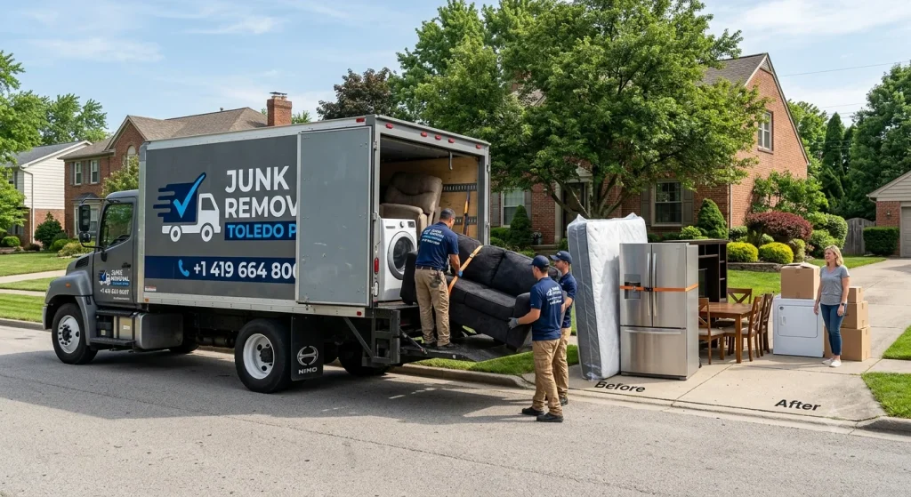 Professional Large Item Pick Up Services in Toledo, OH
