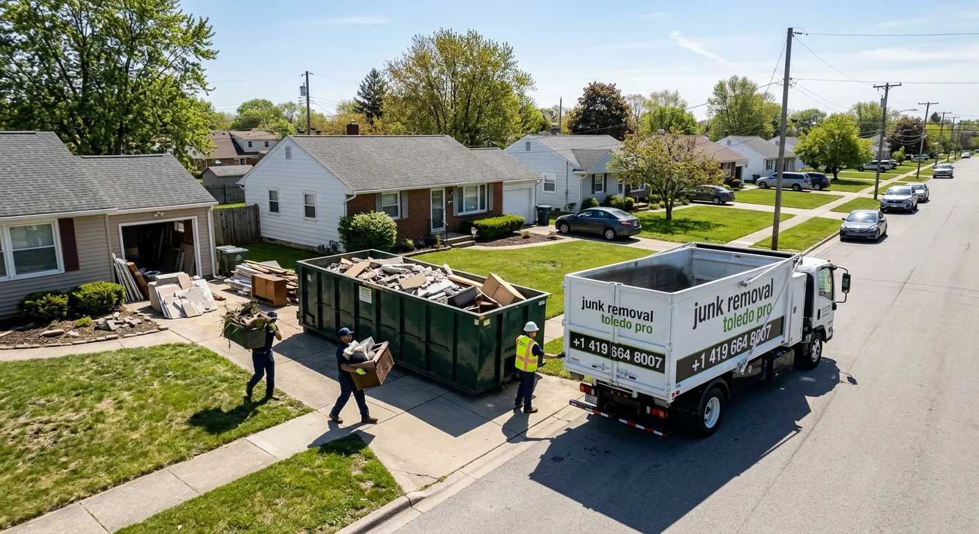 Dump Services in Toledo, OH – Same Day Junk Removal