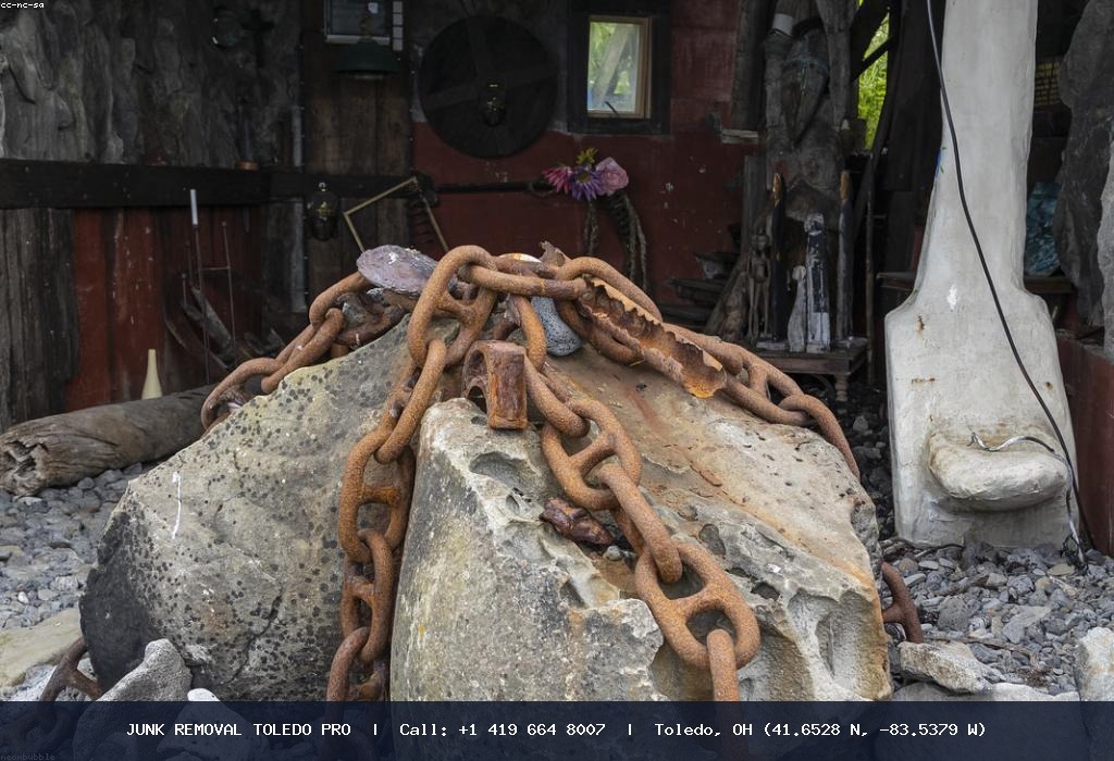 Scrap metal recycling by Junk Removal Toledo Pro